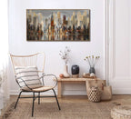 New York Cityscape Ultra High Definition Canvas Art 24x48